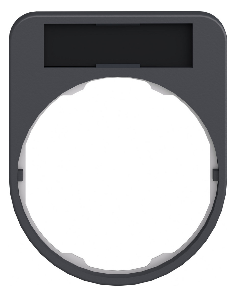 Bezeichnungsschild sw Harmony XB5 30x40mm Bez.Schild