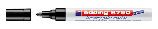 edding-Lack-Marker 8750, schwarz - 2-4mm