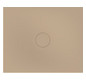Bette Duschfliese PLUS BetteAir 1100 x 900 mm, greige, Rechteck, glasierter Titan-Stahl