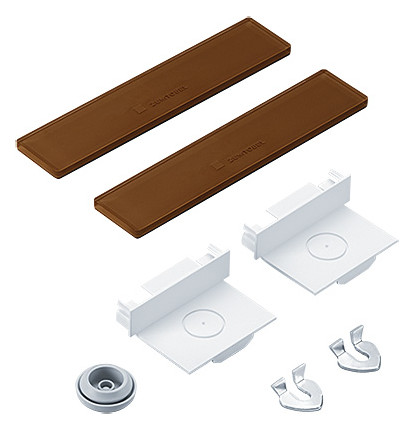 Zumtobel ECOOS2 SLIM ENDCAP SET 22171134 