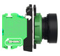 Drucktaster 1f gn rnd Ø22,5mm 1S IP30 fl Tastend