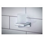 hansgrohe Zahnbecher AddStoris mit Glas, Wandmontage, Metall, chrom