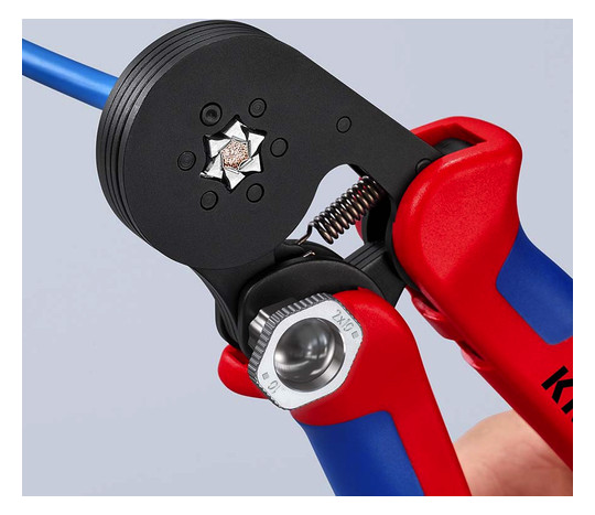 Kerbzange mech 180mm Aderendh 0,08-10qmm