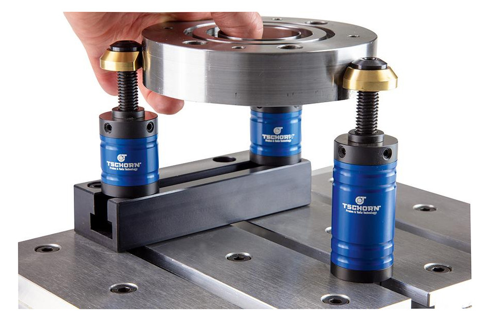 Bild FlexiClamp Quer-Nutleiste mit T-Nut 14 m m (Nut- Abstände 63,100,125mm) - TSCHORN-1