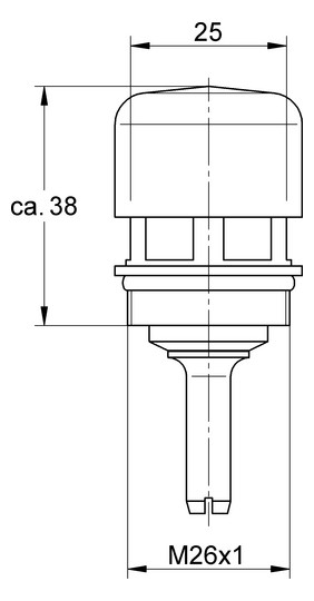 GROHE Aufputz-Umstellung 440028 für Eichelberg Armaturen bis BJ 1997 chrom