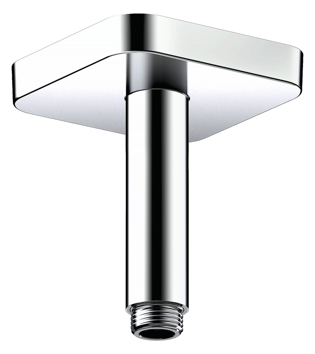 hansgrohe Deckenanschluss softsquare Axor 100 mm, chrom, eckig