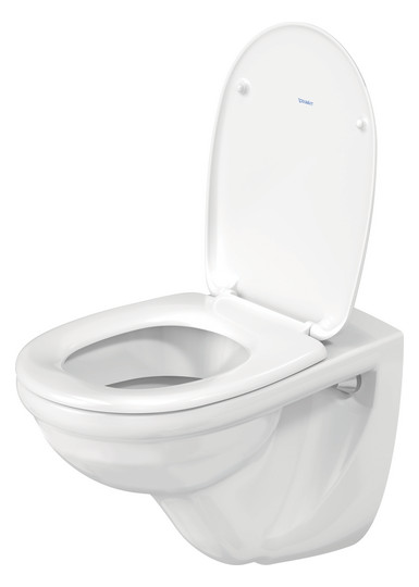 Duravit WC-Sitz Duraplus ohne Absenkautomatik, Scharniere Kunststoff, weiß