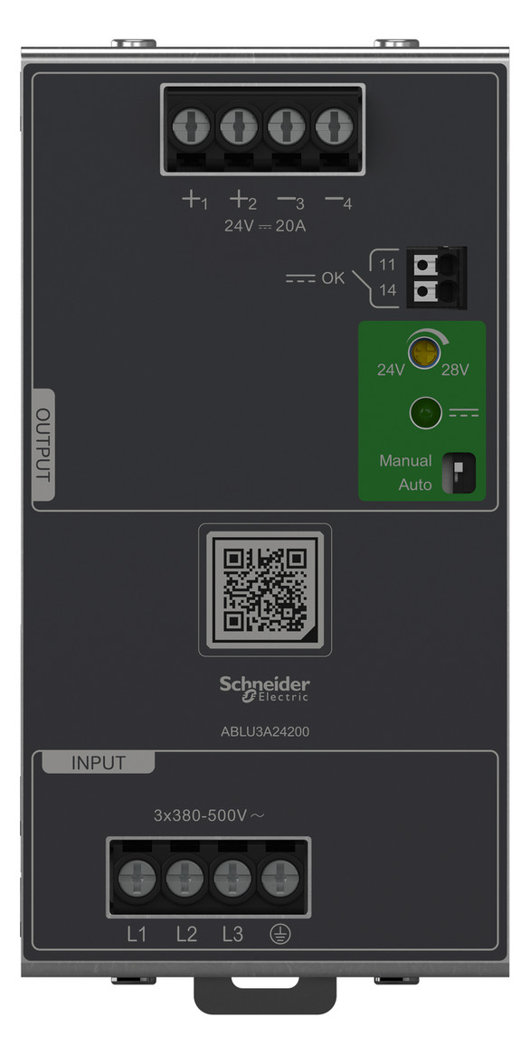 Gleichstromversorgung REG 100-240V 33W 100-240VAC f.Reiheneinb 20A IP20