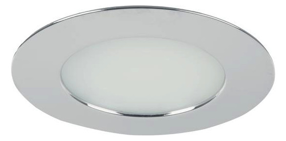 LED-Einbaustrahler 3,3W 2900K 210lm Konv chr glz 1LED ST IP44 RF:hochglänzend