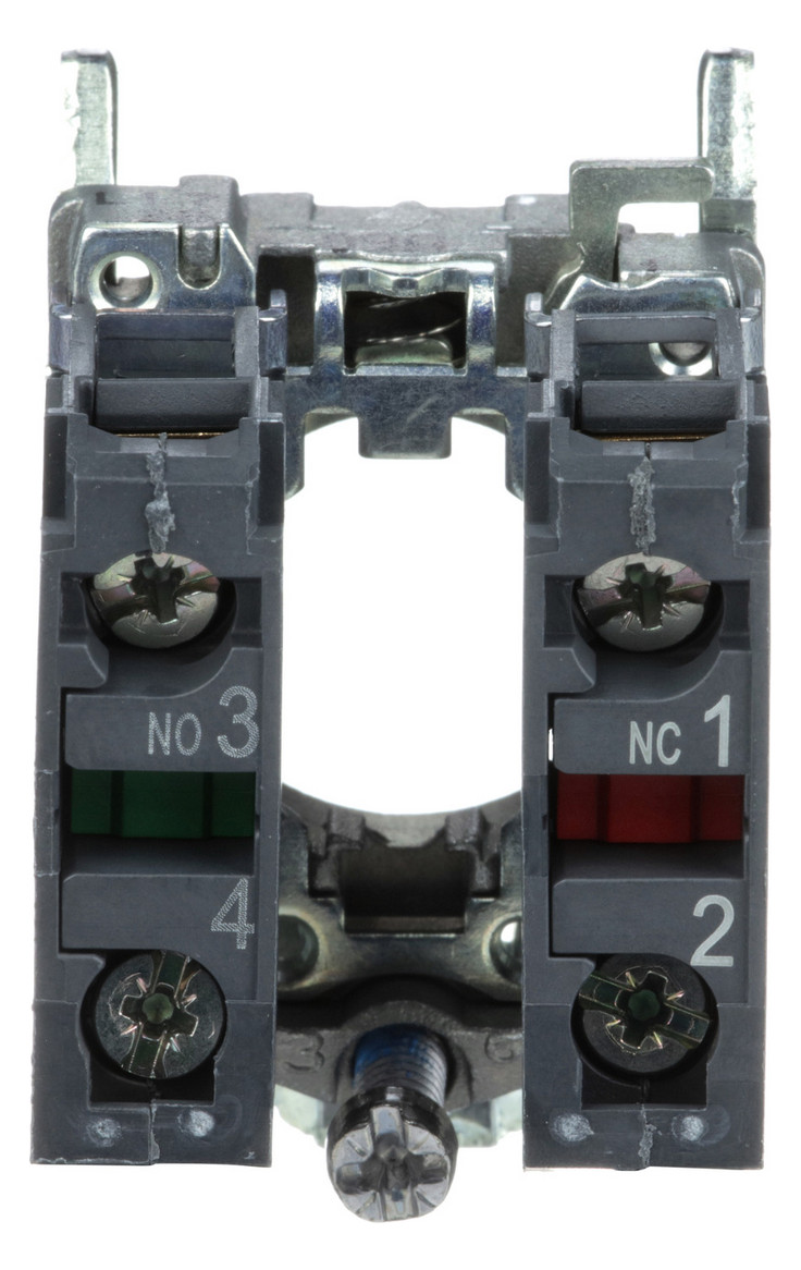 Hilfsschalterblock 1S 1Ö Frontbef 3A/AC Schraub