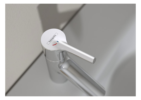 hansgrohe Waschtisch-Einhebelmischer 80 Talis S CoolStart ohne Ablaufgarnitur, chrom
