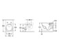 V&B Combi-Pack-Wand-Tiefspüler Subway 2.0 weiß, DirectFlush, mit WC-Sitz