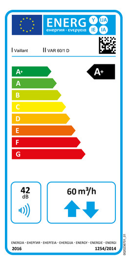 Vaillant recoVAIR VAR 60/1 D  0010020773 