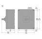 Leergehäuse Schaltgeräte Kst IP65 Aufb 150x170x152mm Geeignet für NOT-AUS