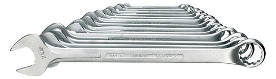 GEDORE-Ring-Maulschlüssel-Satz 1B-014A (8-teilig, SW...