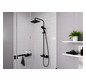 hansgrohe Showerpipe 230 Vernis Shape mit Thermostat, 1jet, EcoSmart, 6,8 l/min, mattschwarz