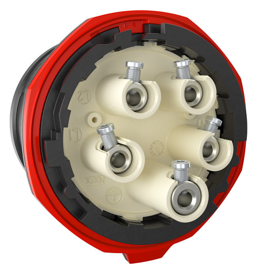 CEE-Kupplung 5p 16A IP54 IP54 400V/rt 6h Schraubkl ger Kst Verschraubung