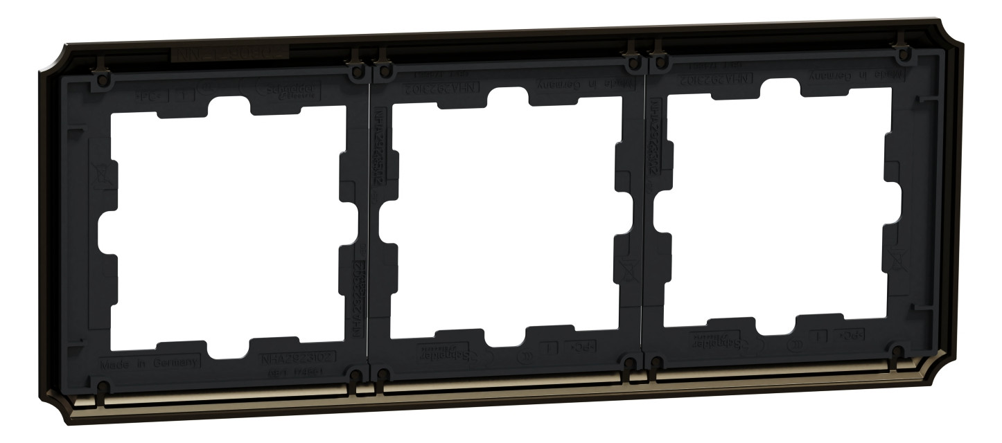 Rahmen 3f mokka glz Metall Edst