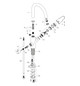 hansgrohe Spültisch-Einhebelmischer 220 Focus M42 Geräteabsperrventil, 1jet, chrom