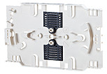 Spleißkassette 2f 12spleiß Crimpschutz Mit Spleißhalter Hut- Kombi- C-Schiene