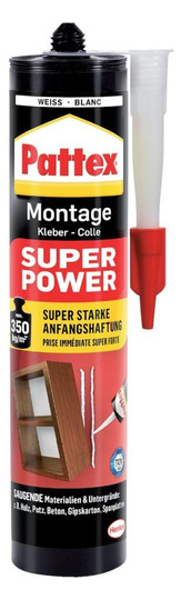 Pattex-Montage Super Power Kleber, weiß PXS37 - 370ml