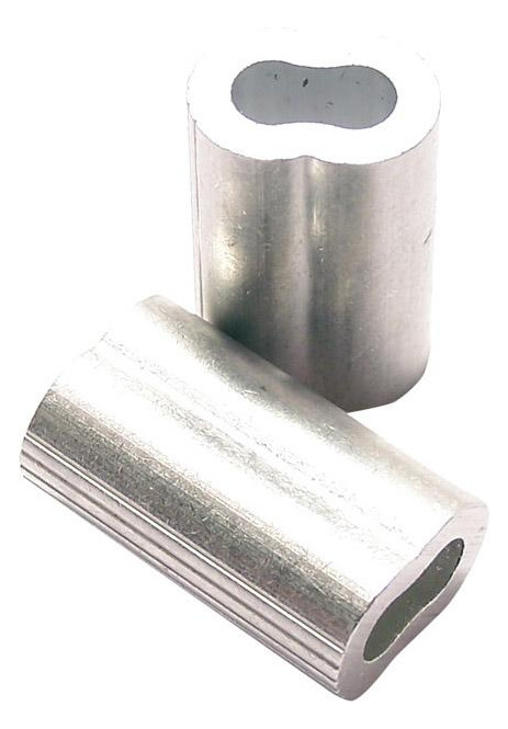 Bild Alu-Pressklemmen OS-5A für Drahtseil-Ø 5,0 mm a20St PÖSAMO-0