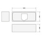 Duravit Wannenträger für Badewanne 700310, 700311