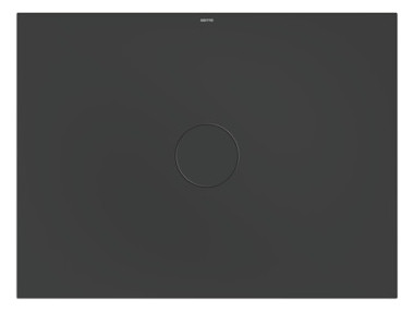 Bette Duschfliese BetteAir 1200 x 900 mm, slate, Rechteck, glasierter Titan-Stahl