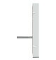 Zentralplatte TAE 3f System Design lows Schraubbef m.Beschr.Feld
