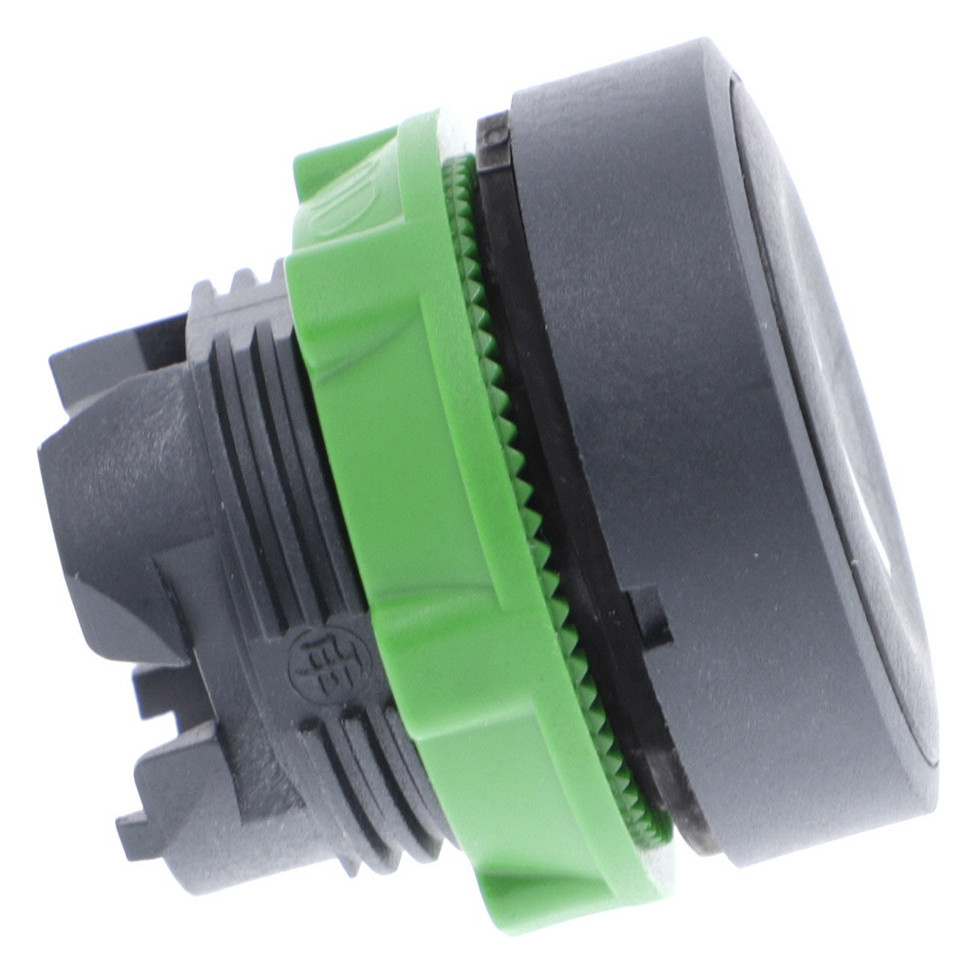 Drucktaster Front 1f sw Ø22mm rnd IP66 Tastend