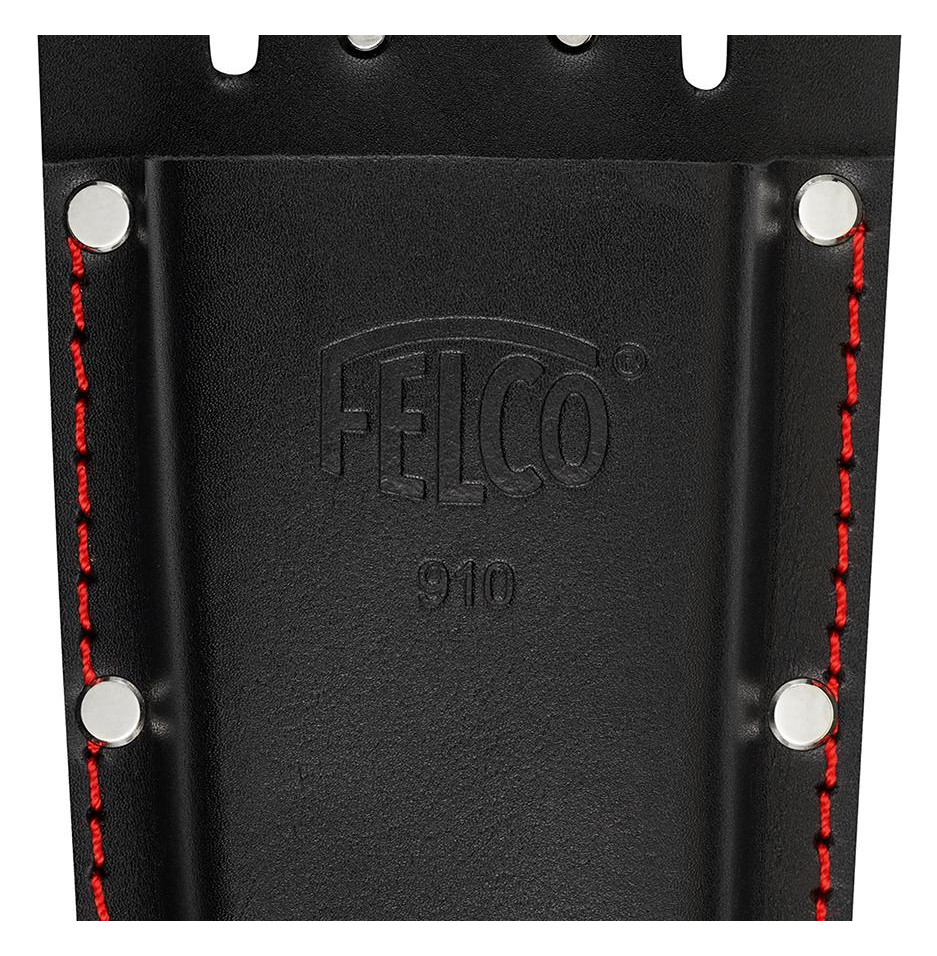 Bild Schwarzes Lederetui mit Schlaufe und Kam mer - FELCO-0