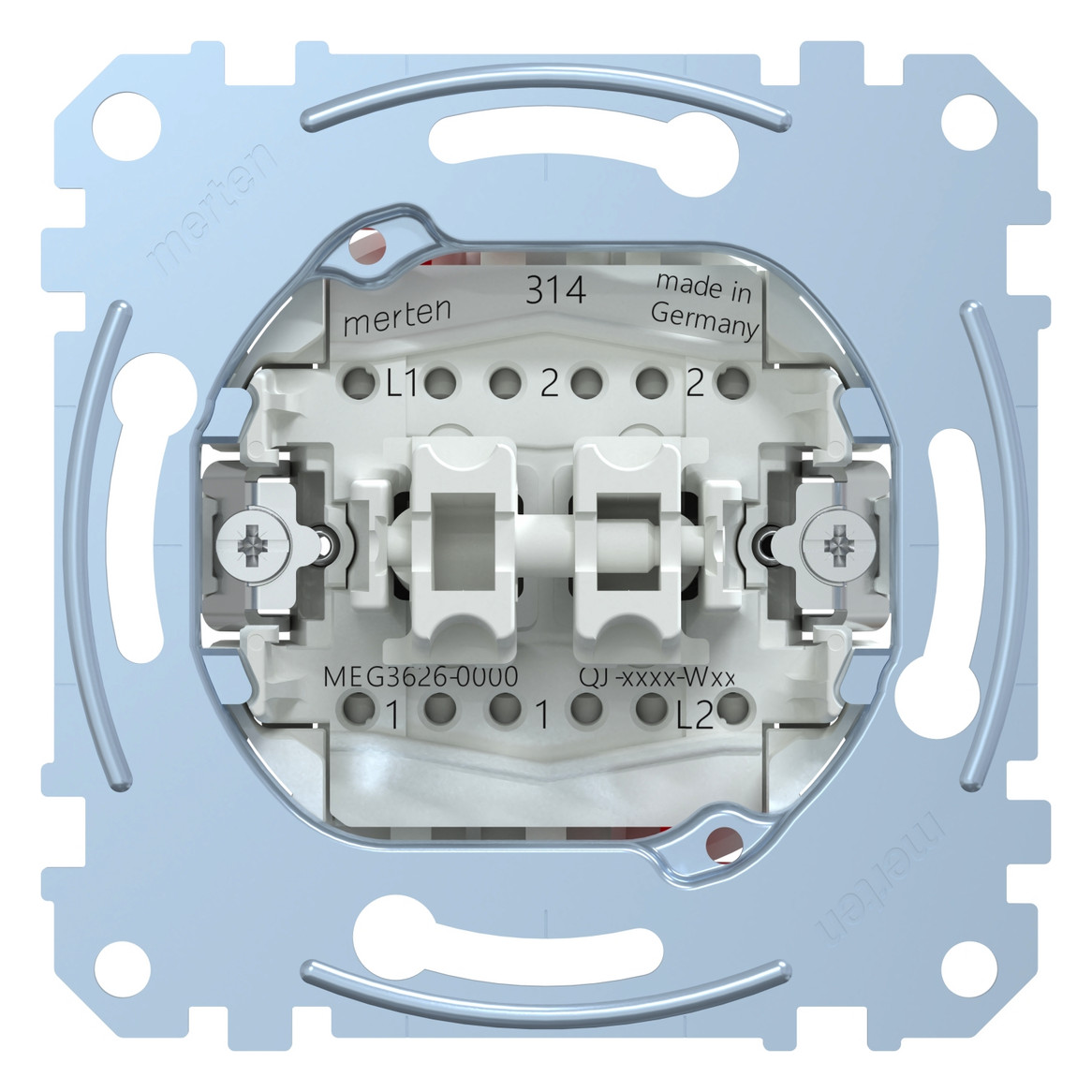 Wechselschalter 2f QuickFlex UP IP20 2f 16AX