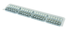 Modular-Buchse Cat6A RJ45 22-26AWG Litze Feldkonf Schirm massiv Schneidklemme IDC