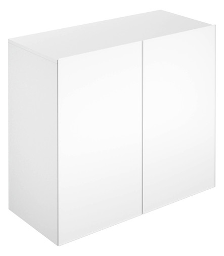 KEUCO Mittelschrank Stageline Dekor Vulkanit, Glas Vulkanit satiniert, 80x78,2x36cm, 2-türig
