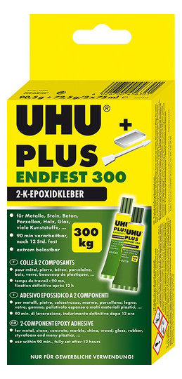 UHU-2K-Epoxidharzkleber plus endfest 300 Nr.45630 - 163 g
