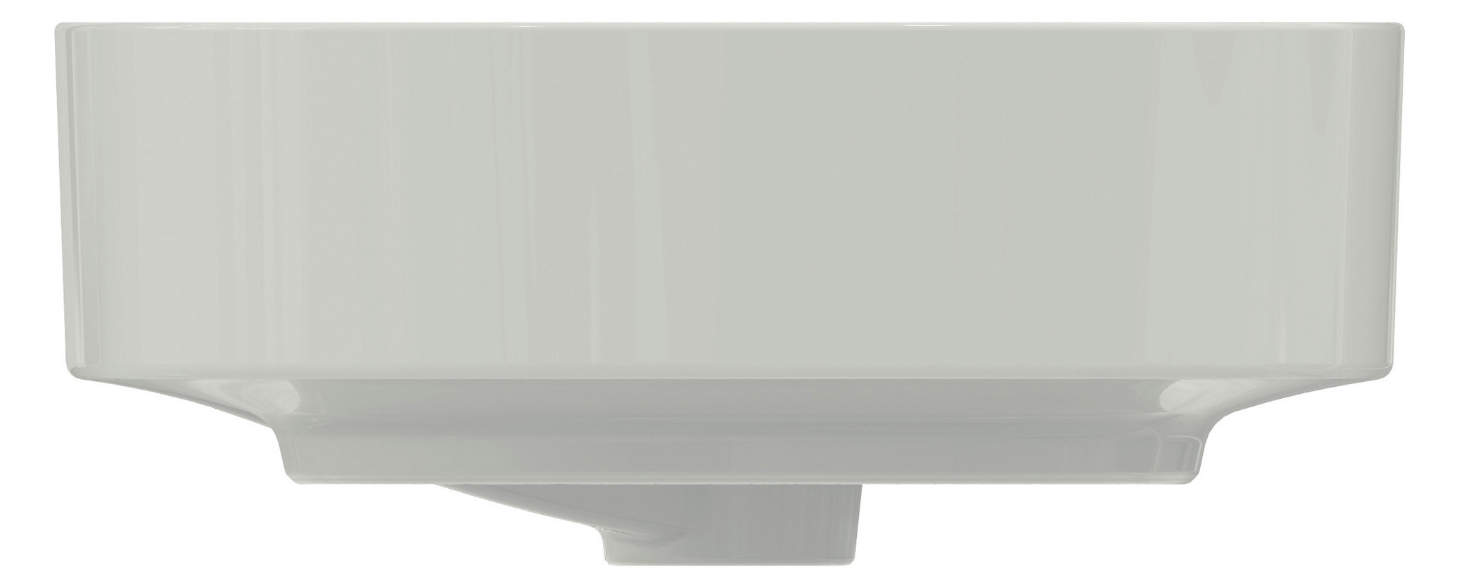 Ideal-Standard Waschtisch Linda-X 45x38x15,5cm, ohne Hahnloch, mit Überlauf, weiß IdealPlus