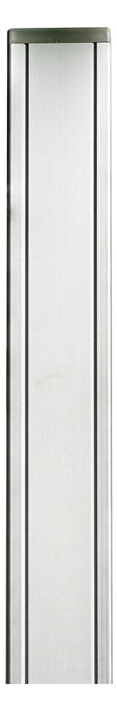 Bild Aluminiumpfosten SILBER, hell eloxiert 68 x 68 x 1850 mm, mit Verstärkung und Ka - n.a.-0