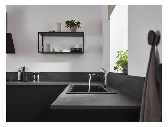 hansgrohe Spültisch-Einhebelmischer 160 Focus M41 1jet, chrom