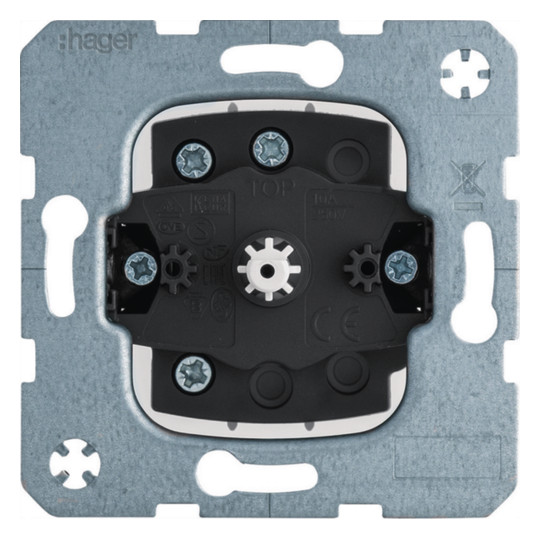 Hager Jalousie-Drehschalter 1p WDE384103 