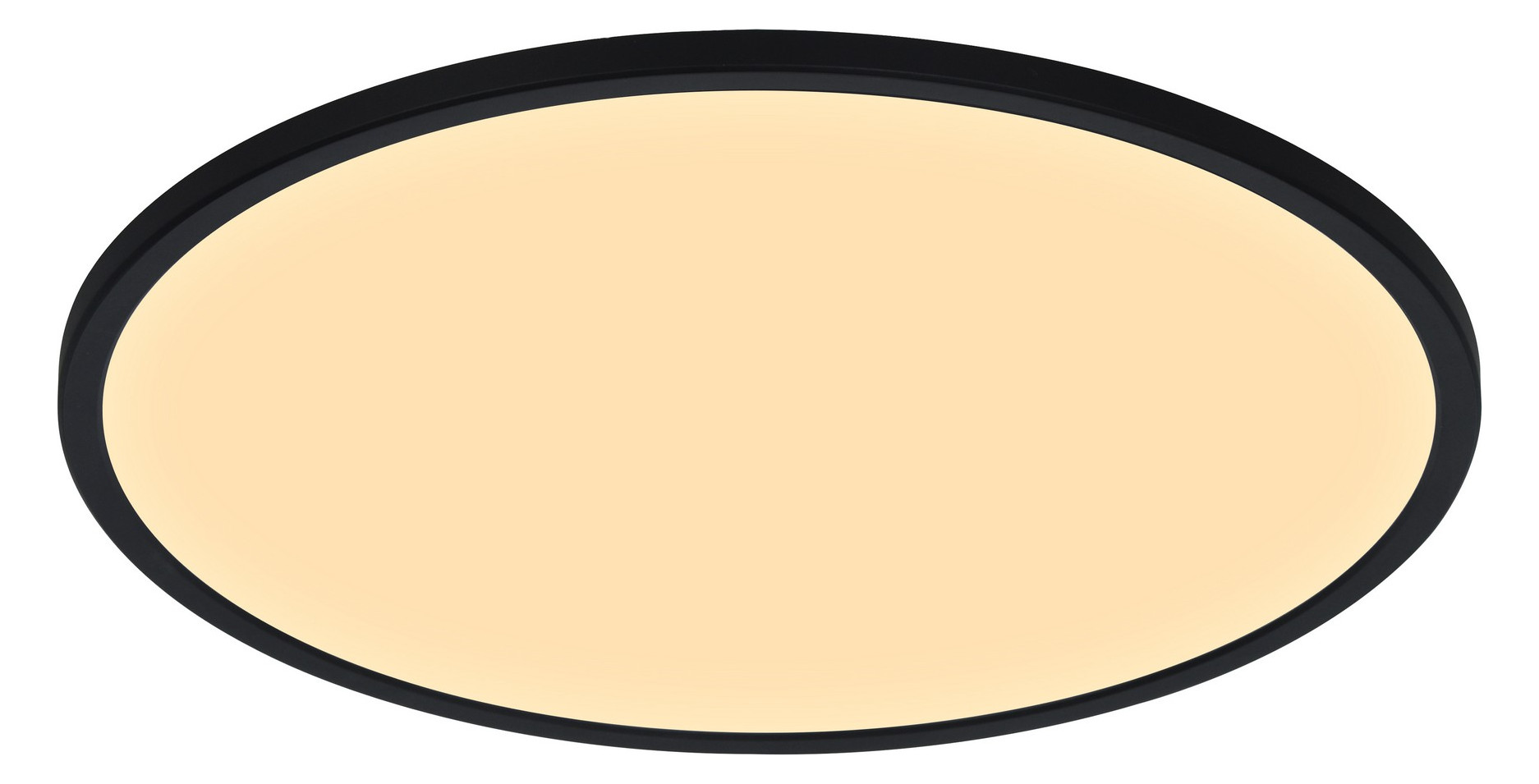 LED-Kunststoffleuchte Oja 60 38W 2700K 3200lm sw Konv IP20 Ø600x32mm