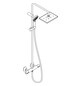 hansgrohe Showerpipe 230 Vernis Shape mit Thermostat, 1jet, EcoSmart, 6,8 l/min, mattschwarz