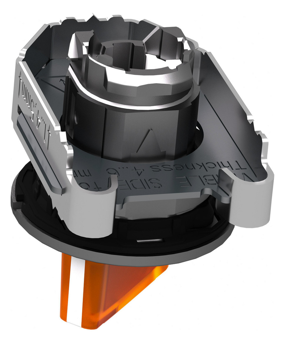 Knebelschalter 2stuf bel.b or rnd Ø30,5mm Geeignet für Beleuchtung Tastend