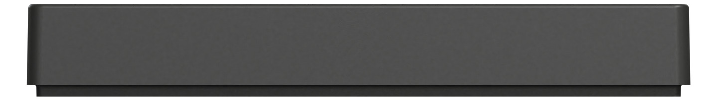 Rahmen 3f anth glz D-Life Kst f.GEB-K Unterputzmontage Thermopl