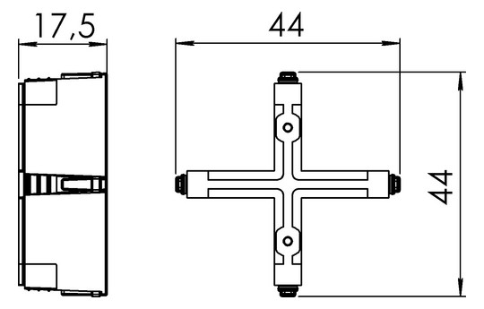WISKA Gittereinsatz für        CGX V0 BK 