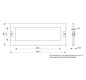 Schrank-Frontplatte 4HE B500xH200mm unbeh