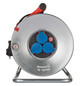 Kabeltrommel 50m H05RR-F 3x1,5mm IP44 3xSteckdosen m.Tragerahmen