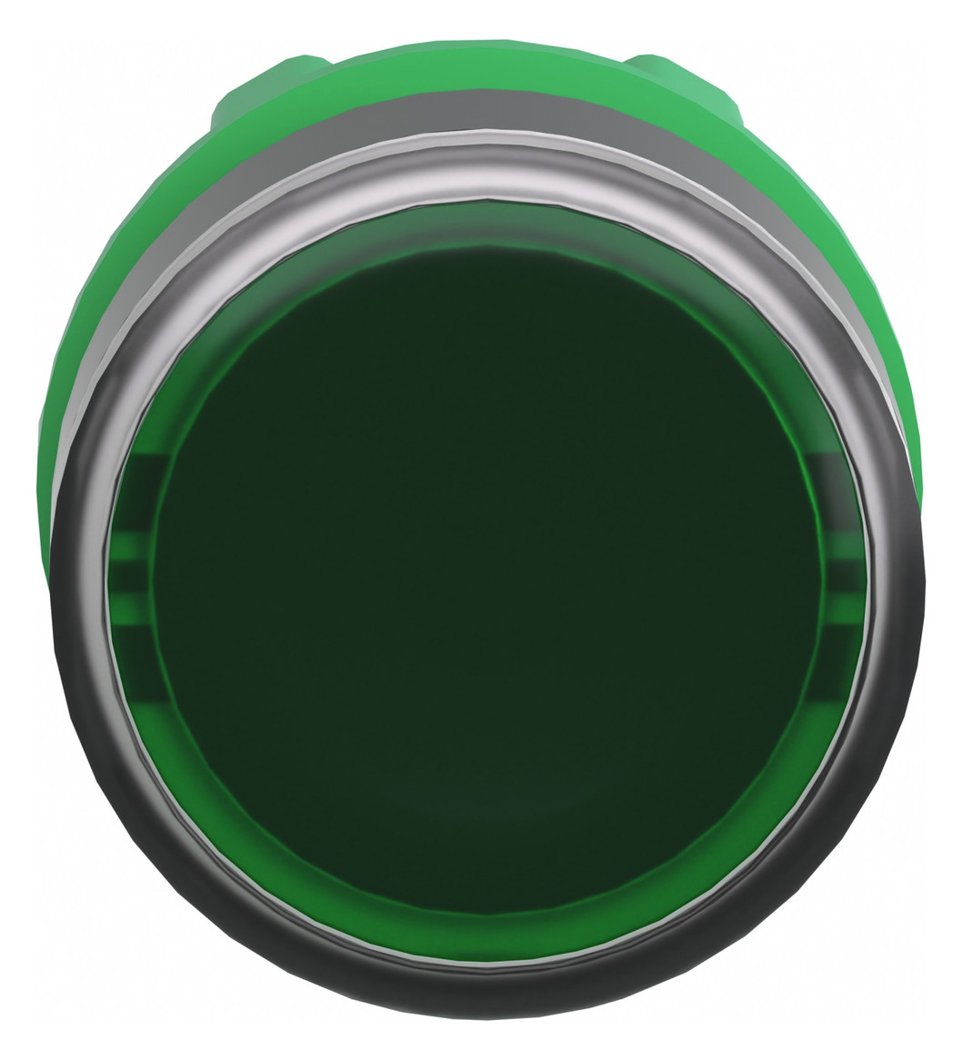 Drucktaster Front 1f gn bel.b Ø22mm rnd IP66 Geeignet für Beleuchtung Tastend