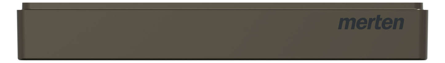 Rahmen 1f mokka metallic D-Life Metall f.GEB-K Unterputzmontage Edst