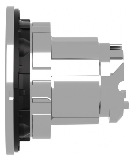 Drucktaster Front 1f bl bel.b Ø30,5mm rnd Geeignet für Beleuchtung IP66