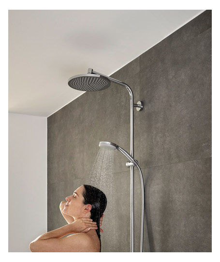 hansgrohe Handbrause Croma 100 Vario Brausekopfgröße 100mm, 18 l/min, chrom
